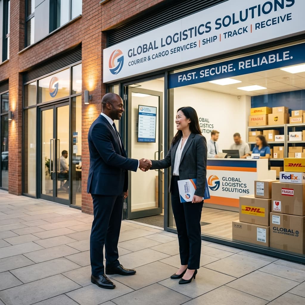 Forces Express Franchise Partnership Handshake